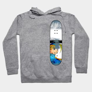 Distressed Skateboard - NC - Cammy Hoodie